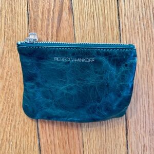 Rebecca Minkoff Dark Teal Leather Pouch